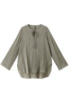 【ランジェリーク/LANGELIQUE】のコリーナ(L)トップス 人気、トレンドファッション・服の通販 founy(ファニー) ファッション Fashion レディースファッション Fashion for Women トップス・カットソー Cut & Sew Tops なめらか Smooth, Silky Texture ドレープ Drape, Draping Fabric パジャマ Pajamas, Sleepwear フレア Flare, Flared リラックス Relax, Relaxed Fit エレガント 上品 Elegant thumbnail オリーブ|ID: prp329100004151672 ipo3291000000032834322