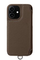 【デミュウ/DEMIU】のiPhone16 POCHE FLAT 背面収納スマホケース ストラップ別売 エトープ|ID:prp329100004151681