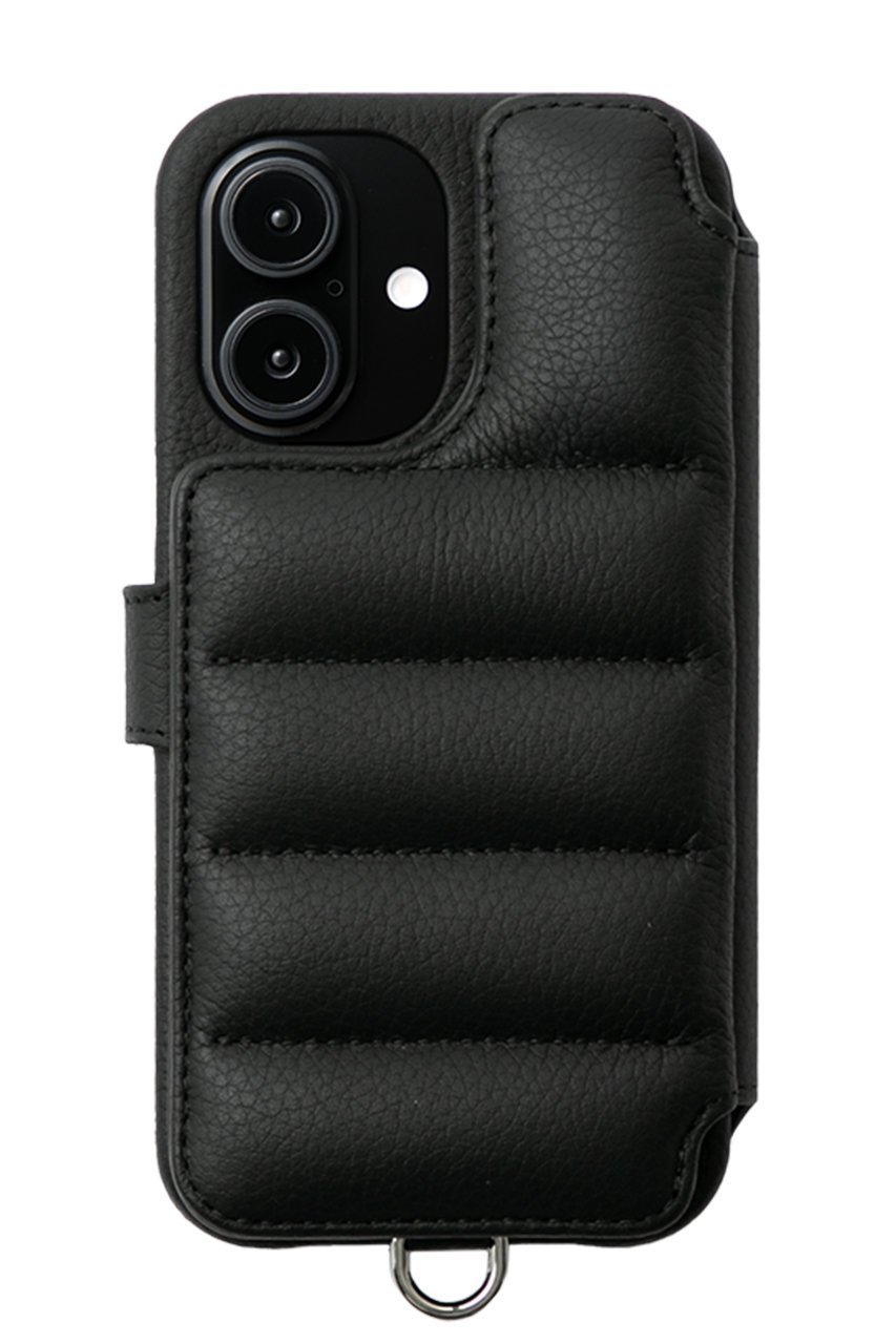 【デミュウ/DEMIU】のiPhone16 BALLON Deux 手帳型スマホケース ストラップ別売 インテリア・キッズ・メンズ・レディースファッション・服の通販 founy(ファニー) 　ファッション　Fashion　レディースファッション　Fashion for Women　ショルダー　Shoulder, Shoulder Strap　スタンド　Stand Collar, Upright Stand　スマート　Smart, Elegant　スリット　Slit, Slit Detail　財布　Wallet, Purse　テクスチャー　Texture, Textured Fabric　デニム　Denim, Jeans Material　手帳　Planner, Notebook　フィット　Fit, Slim Fit　フランス　France, French　ポケット　Pocket, Pocket Detail　マグネット　Magnet, Magnetic Closure　モコモコ　Fuzzy, Fluffy　ラップ　Wrap, Wrap Design　再入荷　Restock / Back in Stock　おすすめ　Recommended / Our Picks　スマホケース　Smartphone Case　iPhone アイフォーン　iPhone　ブラック|ID: prp329100004151683 ipo3291000000032871554