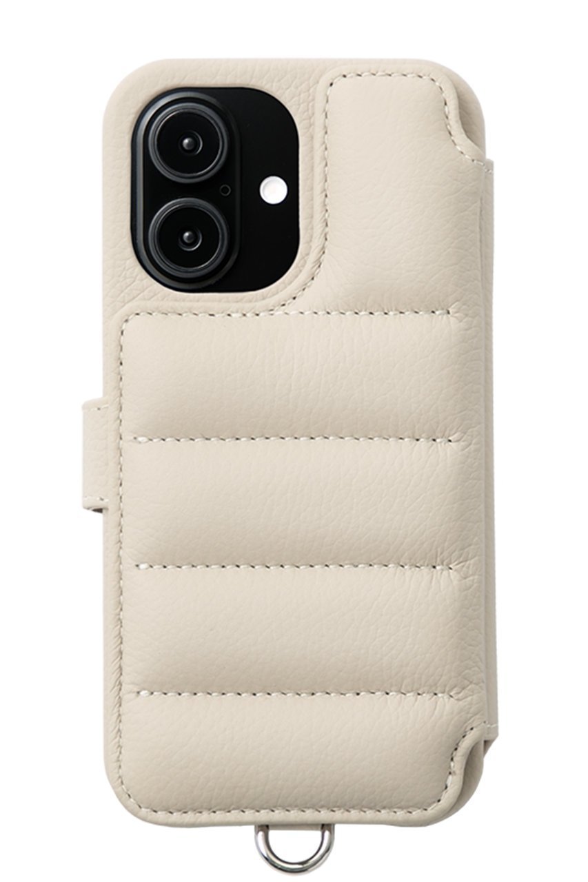【デミュウ/DEMIU】のiPhone16 BALLON Deux 手帳型スマホケース ストラップ別売 インテリア・キッズ・メンズ・レディースファッション・服の通販 founy(ファニー) 　ファッション　Fashion　レディースファッション　Fashion for Women　ショルダー　Shoulder, Shoulder Strap　スタンド　Stand Collar, Upright Stand　スマート　Smart, Elegant　スリット　Slit, Slit Detail　財布　Wallet, Purse　テクスチャー　Texture, Textured Fabric　デニム　Denim, Jeans Material　手帳　Planner, Notebook　フィット　Fit, Slim Fit　フランス　France, French　ポケット　Pocket, Pocket Detail　マグネット　Magnet, Magnetic Closure　モコモコ　Fuzzy, Fluffy　ラップ　Wrap, Wrap Design　再入荷　Restock / Back in Stock　おすすめ　Recommended / Our Picks　スマホケース　Smartphone Case　iPhone アイフォーン　iPhone　ベージュ|ID: prp329100004151683 ipo3291000000032871568