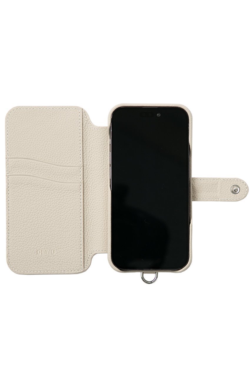 【デミュウ/DEMIU】のiPhone16 BALLON Deux 手帳型スマホケース ストラップ別売 人気、トレンドファッション・服の通販 founy(ファニー) 　ファッション　Fashion　レディースファッション　Fashion for Women　ショルダー　Shoulder, Shoulder Strap　スタンド　Stand Collar, Upright Stand　スマート　Smart, Elegant　スリット　Slit, Slit Detail　財布　Wallet, Purse　テクスチャー　Texture, Textured Fabric　デニム　Denim, Jeans Material　手帳　Planner, Notebook　フィット　Fit, Slim Fit　フランス　France, French　ポケット　Pocket, Pocket Detail　マグネット　Magnet, Magnetic Closure　モコモコ　Fuzzy, Fluffy　ラップ　Wrap, Wrap Design　再入荷　Restock / Back in Stock　おすすめ　Recommended / Our Picks　スマホケース　Smartphone Case　iPhone アイフォーン　iPhone　other-4|ID: prp329100004151683 ipo3291000000032871584
