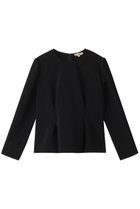 【エムダブリュー/MW】のトリアセテート(S) タックフレアブラウス 人気、トレンドファッション・服の通販 founy(ファニー) ファッション Fashion レディースファッション Fashion for Women トップス・カットソー Cut & Sew Tops シャツ・ブラウス・オフィスカジュアル Elegant Blouses & Button-Ups スリーブ Sleeve, Long Sleeve / Short Sleeve セットアップ Set-Up, Coordinated Outfit フェミニン Feminine, Girly フレア Flare, Flared ロング Long, Long-Length thumbnail ブラック|ID: prp329100004151689 ipo3291000000032900000