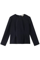 【エムダブリュー/MW】のトリアセテート(S) タックフレアブラウス 人気、トレンドファッション・服の通販 founy(ファニー) ファッション Fashion レディースファッション Fashion for Women トップス・カットソー Cut & Sew Tops シャツ・ブラウス・オフィスカジュアル Elegant Blouses & Button-Ups スリーブ Sleeve, Long Sleeve / Short Sleeve セットアップ Set-Up, Coordinated Outfit フェミニン Feminine, Girly フレア Flare, Flared ロング Long, Long-Length thumbnail ネイビー|ID: prp329100004151689 ipo3291000000032900003