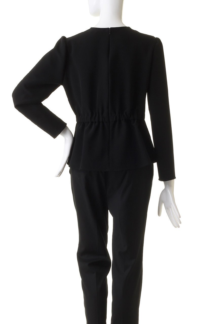 【エムダブリュー/MW】のトリアセテート(S) タックフレアブラウス 人気、トレンドファッション・服の通販 founy(ファニー) 　ファッション　Fashion　レディースファッション　Fashion for Women　トップス・カットソー　Cut & Sew Tops　シャツ・ブラウス・オフィスカジュアル　Elegant Blouses & Button-Ups　スリーブ　Sleeve, Long Sleeve / Short Sleeve　セットアップ　Set-Up, Coordinated Outfit　フェミニン　Feminine, Girly　フレア　Flare, Flared　ロング　Long, Long-Length　other-4|ID: prp329100004151689 ipo3291000000032900012
