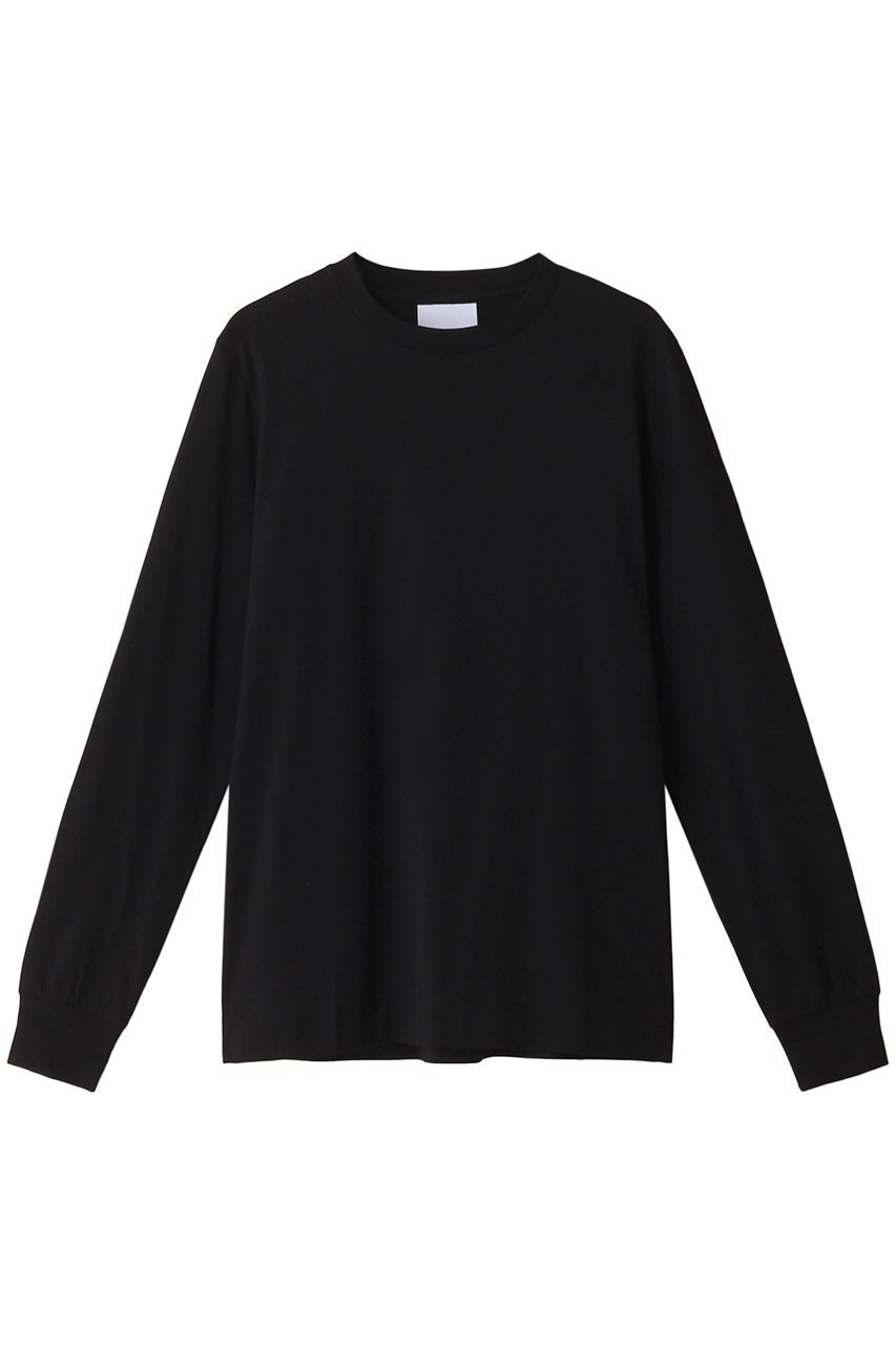 【スローン/SLOANE】の【UNISEX】60/2コットン天竺 UV長袖Tシャツ インテリア・キッズ・メンズ・レディースファッション・服の通販 founy(ファニー) 　ファッション　Fashion　レディースファッション　Fashion for Women　トップス・カットソー　Cut & Sew Tops　シャツ・ブラウス・オフィスカジュアル　Elegant Blouses & Button-Ups　ロングTシャツ・Tシャツ　Longline T-Shirts & Tees　カットソー・ベーシックTシャツ　Cut-and-Sewn Tops / Stretch Tees & Basics　ユニセックス　Unisex, Genderless　インナー　Innerwear　スリーブ　Sleeve, Long Sleeve / Short Sleeve　ベーシック　Basic, Essential　ロング　Long, Long-Length　エレガント 上品　Elegant　長袖　Long Sleeve, Full Sleeve　ブラック|ID: prp329100004151690 ipo3291000000032897420