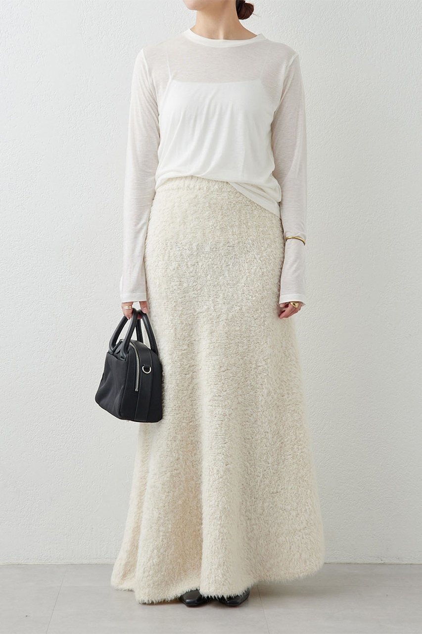 【ガリャルダガランテ/GALLARDAGALANTE】の【BASERANGE】シアーロングスリーブTee 人気、トレンドファッション・服の通販 founy(ファニー) 　ファッション　Fashion　レディースファッション　WOMEN　トップス・カットソー　Tops/Tshirt　シャツ/ブラウス　Shirts/Blouses　ロング / Tシャツ　T-Shirts　カットソー　Cut and Sewn　インナー　Inner　ジャケット　Jacket　スリーブ　Sleeve　ロング　Long　エレガント 上品　Elegant　人気　Popularity　定番　Standard　other-7|ID: prp329100004151705 ipo3291000000031400589