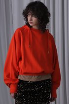 【ローズバッド/ROSE BUD】のフーデッドダメージスウェット 人気、トレンドファッション・服の通販 founy(ファニー) ファッション Fashion レディースファッション WOMEN トップス・カットソー Tops/Tshirt シャツ/ブラウス Shirts/Blouses パーカ Sweats ロング / Tシャツ T-Shirts スウェット Sweat カットソー Cut and Sewn ギャザー Gather ストレッチ Stretch ダメージ Damage ヴィンテージ Vintage 定番 Standard NEW・新作・新着・新入荷 New Arrivals thumbnail オレンジ|ID: prp329100004151715 ipo3291000000028571849