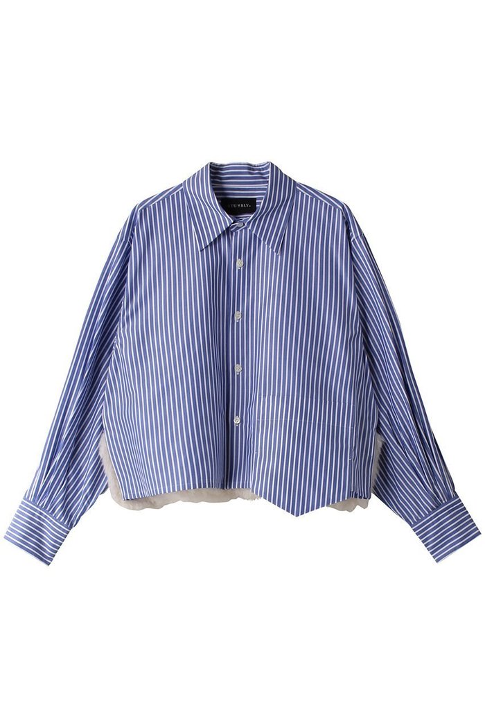 【プルミエ アロンディスモン/1er Arrondissement】の【STUMBLY】ファーコンビネーションクロップドシャツ インテリア・キッズ・メンズ・レディースファッション・服の通販 founy(ファニー) https://founy.com/ ファッション Fashion レディースファッション Fashion for Women トップス・カットソー Cut & Sew Tops シャツ・ブラウス・オフィスカジュアル Elegant Blouses & Button-Ups クロップド Cropped, Short Length スリーブ Sleeve, Long Sleeve / Short Sleeve トレンド Trend, Trending Now ボトム Bottoms, Lower Wear ロング Long, Long-Length ワイド Wide, Wide Fit |ID: prp329100004151726 ipo3291000000032900695