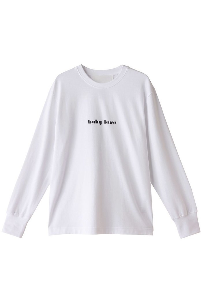 【プルミエ アロンディスモン/1er Arrondissement】の【SOLto】BABYLOVEロングTシャツ インテリア・キッズ・メンズ・レディースファッション・服の通販 founy(ファニー) https://founy.com/ ファッション Fashion レディースファッション WOMEN トップス・カットソー Tops/Tshirt シャツ/ブラウス Shirts/Blouses ロング / Tシャツ T-Shirts カットソー Cut and Sewn スリーブ Sleeve プリント Print ベーシック Basic ロング Long 定番 Standard |ID: prp329100004151738 ipo3291000000028571932