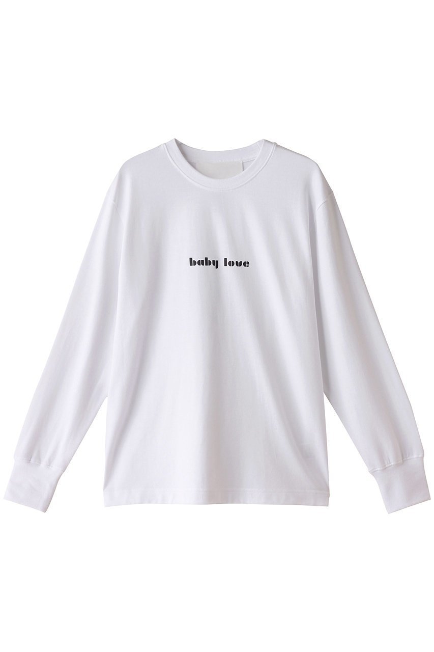 【プルミエ アロンディスモン/1er Arrondissement】の【SOLto】BABYLOVEロングTシャツ 人気、トレンドファッション・服の通販 founy(ファニー) 　ファッション　Fashion　レディースファッション　WOMEN　トップス・カットソー　Tops/Tshirt　シャツ/ブラウス　Shirts/Blouses　ロング / Tシャツ　T-Shirts　カットソー　Cut and Sewn　スリーブ　Sleeve　プリント　Print　ベーシック　Basic　ロング　Long　再入荷　Restock/Back In Stock/Re Arrival　定番　Standard　 other-1|ID: prp329100004151738 ipo3291000000028571932