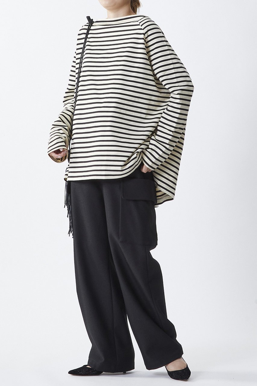 【プルミエ アロンディスモン/1er Arrondissement】の【COG THE BIGSMOKE】KAREN NARROWラグランスリーブトップス 人気、トレンドファッション・服の通販 founy(ファニー) 　ファッション　Fashion　レディースファッション　Fashion for Women　トップス・カットソー　Cut & Sew Tops　シャツ・ブラウス・オフィスカジュアル　Elegant Blouses & Button-Ups　ロングTシャツ・Tシャツ　Longline T-Shirts & Tees　カットソー・ベーシックTシャツ　Cut-and-Sewn Tops / Stretch Tees & Basics　シンプル　Simple, Minimal　スリーブ　Sleeve, Long Sleeve / Short Sleeve　センター　Center, Center Line　ボトム　Bottoms, Lower Wear　ロング　Long, Long-Length　other-8|ID: prp329100004151743 ipo3291000000035934190