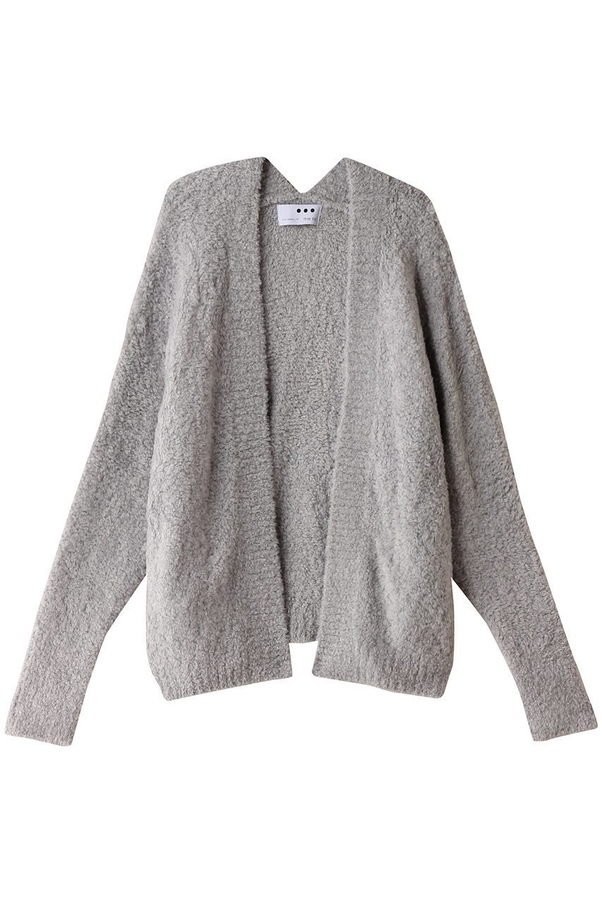 【スリー ドッツ/three dots】のスリーピーセーター トッパーカーディガン インテリア・キッズ・メンズ・レディースファッション・服の通販 founy(ファニー) 　ファッション　Fashion　レディースファッション　Fashion for Women　トップス・カットソー　Cut & Sew Tops　ニット　Knit Tops & Sweaters　カーディガン・羽織り　Layered Style Cardigans　レディースパーカー・カジュアルフーディー　Casual Hoodies & Sweatshirts　カーディガン　Cardigan, Knitwear　スリーブ　Sleeve, Long Sleeve / Short Sleeve　トッパー　Topper, Light Cardigan　フェミニン　Feminine, Girly　ライトグレー|ID: prp329100004151756 ipo3291000000036098553