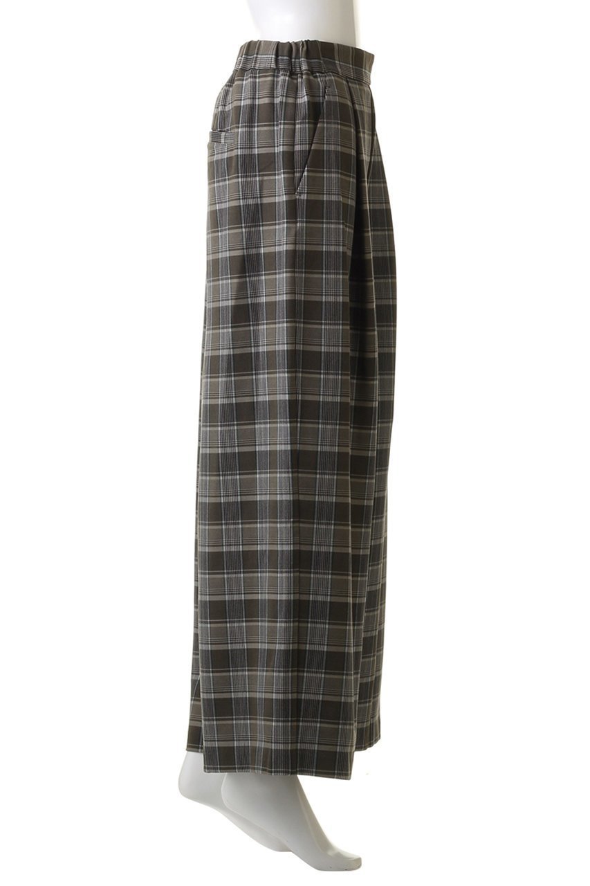 【ミディウミソリッド/MIDIUMISOLID】のcheck straight PT パンツ 人気、トレンドファッション・服の通販 founy(ファニー) 　ファッション　Fashion　レディースファッション　Fashion for Women　パンツ　Pants & Trousers　ストレート　Straight, Straight Cut　チェック　Check, Plaid, Tartan　トレンド　Trend, Trending Now　A/W・秋冬　Autumn/Winter　other-3|ID: prp329100004151759 ipo3291000000034970570