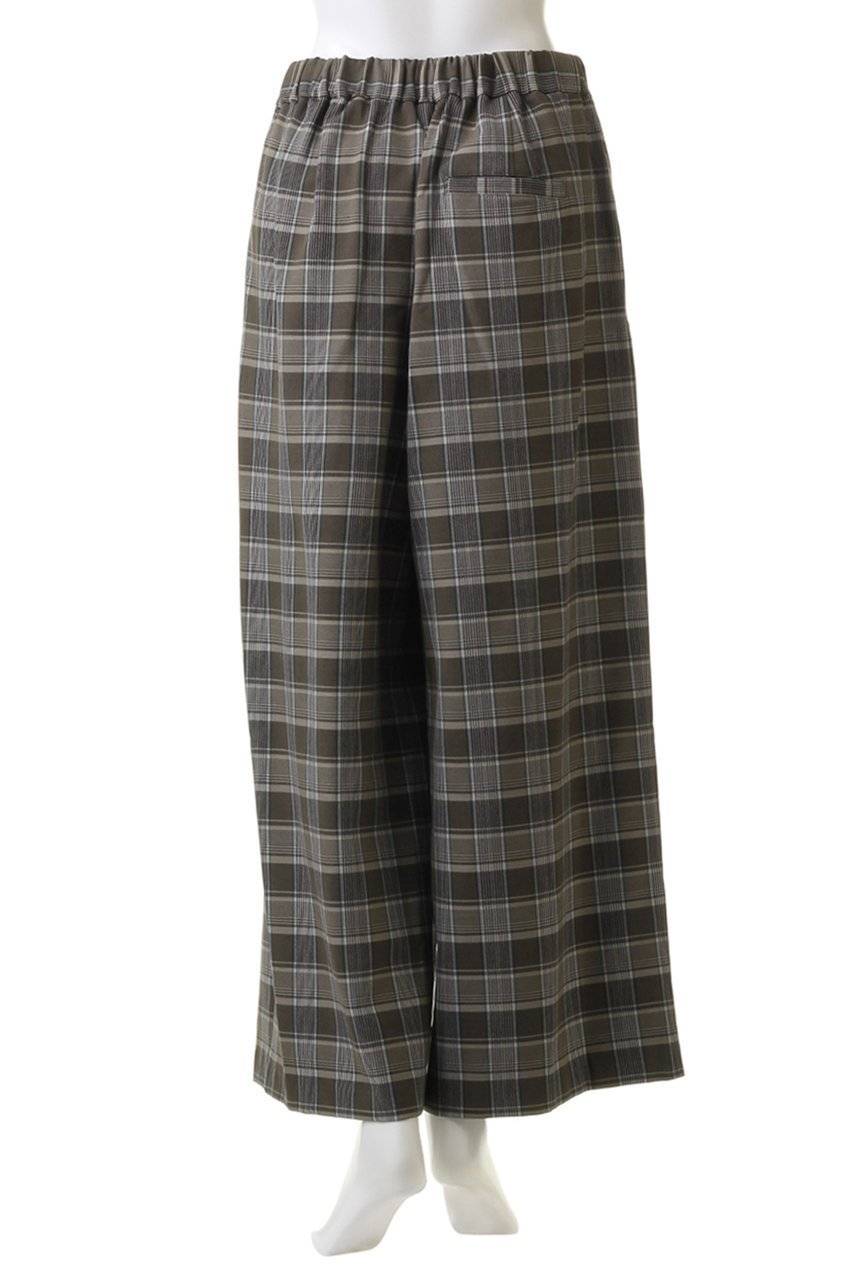 【ミディウミソリッド/MIDIUMISOLID】のcheck straight PT パンツ 人気、トレンドファッション・服の通販 founy(ファニー) 　ファッション　Fashion　レディースファッション　Fashion for Women　パンツ　Pants & Trousers　ストレート　Straight, Straight Cut　チェック　Check, Plaid, Tartan　トレンド　Trend, Trending Now　A/W・秋冬　Autumn/Winter　other-4|ID: prp329100004151759 ipo3291000000035783147