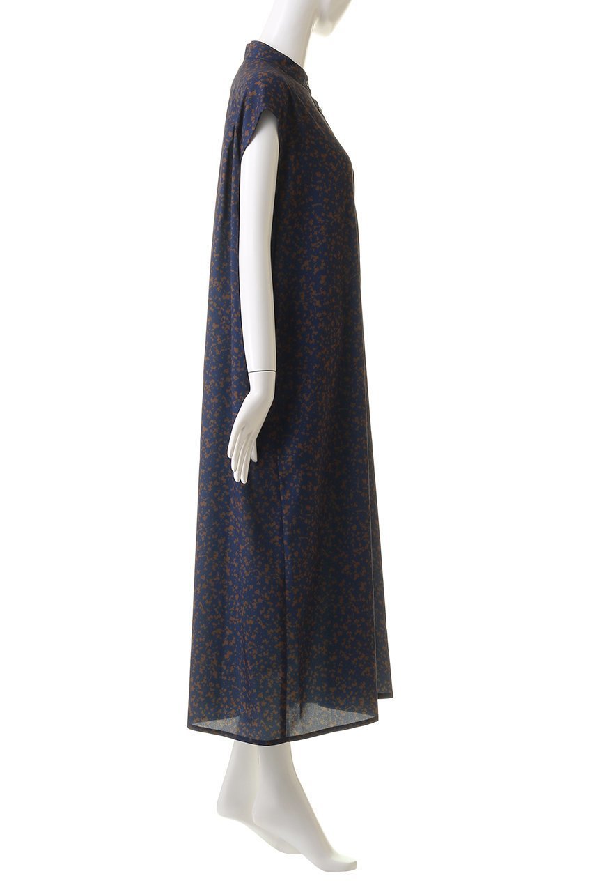 【ミディウミソリッド/MIDIUMISOLID】のprint n/slv cocoon OP ワンピース 人気、トレンドファッション・服の通販 founy(ファニー) 　ファッション　Fashion　レディースファッション　Fashion for Women　ワンピース　Dresses　チュニック　Tunic Tops & Dresses　スリーブ　Sleeve, Long Sleeve / Short Sleeve　チュニック　Tunic, Long Top　ノースリーブ　Sleeveless, No-Sleeve　フェミニン　Feminine, Girly　フレンチ　French, French Style　プリント　Print, Printed Pattern　ロング　Long, Long-Length　other-3|ID: prp329100004151760 ipo3291000000032891661