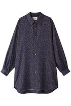 【ミディウミソリッド/MIDIUMISOLID】のprint big A/H shirts シャツ navy|ID: prp329100004151761 ipo3291000000028571994