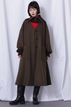 【ローズバッド/ROSE BUD】のウールロングコート 人気、トレンドファッション・服の通販 founy(ファニー) ファッション Fashion レディースファッション WOMEN アウター Coat Outerwear コート Coats カッティング Cutting スヌード Snood メルトン Melton ロング Long NEW・新作・新着・新入荷 New Arrivals thumbnail カーキ|ID: prp329100004152949 ipo3291000000028593235