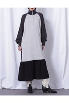 【ローズバッド/ROSE BUD】のブロッキングスウェットワンピース 人気、トレンドファッション・服の通販 founy(ファニー) ファッション Fashion レディースファッション WOMEN ワンピース Dress チュニック Tunic おすすめ Recommend インナー Inner チュニック Tunic ブロッキング Blocking ポケット Pocket リラックス Relax ロング Long NEW・新作・新着・新入荷 New Arrivals thumbnail グレー|ID: prp329100004152953 ipo3291000000028593245