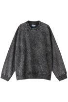 【メゾンスペシャル/MAISON SPECIAL】の【UNISEX】ケミカルオーバーダイヘビースウェットプライムオーバークルーネックPO O.WHT(オフホワイト)|ID:prp329100004152957