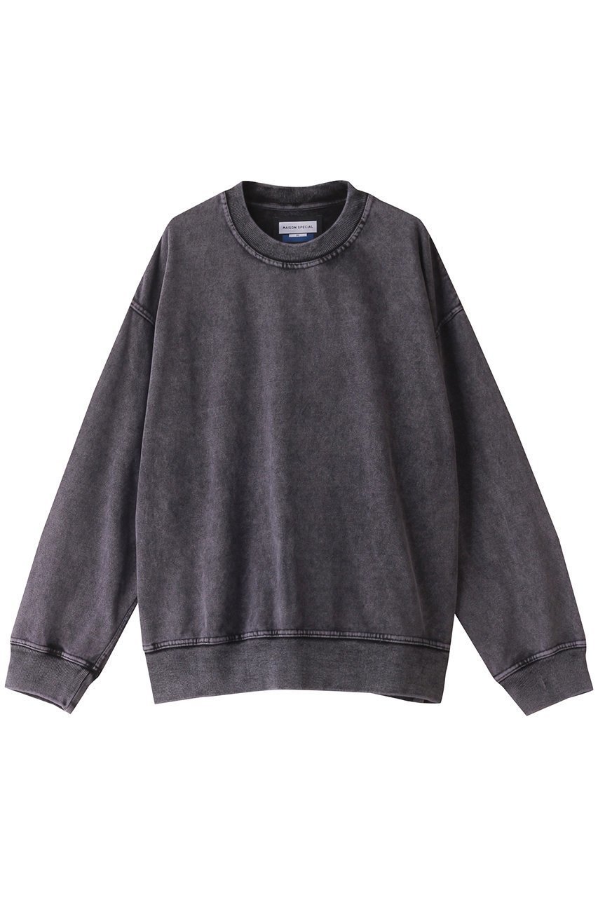 【メゾンスペシャル/MAISON SPECIAL】の【UNISEX】ケミカルオーバーダイヘビースウェットプライムオーバークルーネックPO インテリア・キッズ・メンズ・レディースファッション・服の通販 founy(ファニー) 　ファッション　Fashion　レディースファッション　Fashion for Women　トップス・カットソー　Cut & Sew Tops　シャツ・ブラウス・オフィスカジュアル　Elegant Blouses & Button-Ups　レディースパーカー・カジュアルフーディー　Casual Hoodies & Sweatshirts　ロングTシャツ・Tシャツ　Longline T-Shirts & Tees　スウェット・クルーネックトップス　Sweatshirts & Crewnecks / Relaxed Fit Sweat Tops　カットソー・ベーシックTシャツ　Cut-and-Sewn Tops / Stretch Tees & Basics　ユニセックス　Unisex, Genderless　ケミカル　Chemical, Chemical Wash　スリーブ　Sleeve, Long Sleeve / Short Sleeve　ロング　Long, Long-Length　LVD(ラベンダー)|ID: prp329100004152957 ipo3291000000032897588