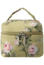 【イクコ/IKUKO】のダブルガーゼ花柄プリントメイクポーチ 人気、トレンドファッション・服の通販 founy(ファニー) ファッション Fashion レディースファッション Fashion for Women ポーチ&ミニバッグ Pouches & Mini Bags アクセサリー Fashion Accessories エレガント 上品 Elegant スクエア Square, Square Shape ダブル Double, Double-Breasted フォルム Silhouette, Form プリント Print, Printed Pattern ポーチ Pouch, Small Case リュクス Luxury, Elegant, High-End, Chic 吸水 Absorbent, Quick-Dry thumbnail ピスタチオ|ID: prp329100004152959 ipo3291000000032822399