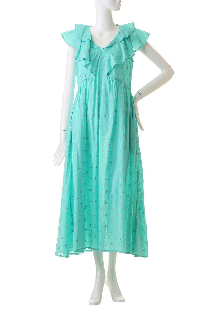 【アドリン ヒュー/Adlin Hue】の【sumiere】Fennel ドレス 人気、トレンドファッション・服の通販 founy(ファニー) 　ファッション　Fashion　レディースファッション　Fashion for Women　ワンピース　Dresses　フォーマル・パーティードレス・結婚式用ドレス　Elegant & Casual Dresses　チュニック　Tunic Tops & Dresses　ショルダー　Shoulder, Shoulder Strap　チュニック　Tunic, Long Top　ドレス　Dress, One-Piece　フリル　Frill, Ruffle　フレア　Flare, Flared　フロント　Front, Front Design　リゾート　Resort, Vacation Style　ロング　Long, Long-Length　other-2|ID: prp329100004152965 ipo3291000000032891766