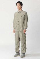 【エコアルフ/ECOALF / MEN】の【MEN】ACT LReナイロン シャツ 【日本限定】 人気、トレンドファッション・服の通販 founy(ファニー) ファッション Fashion メンズファッション Fashion for Men おすすめ Recommended / Our Picks インナー Innerwear カッティング Cutting Detail コレクション Collection, Seasonal Line スタイリッシュ Stylish, Fashionable スポーツ Sports, Activewear スリーブ Sleeve, Long Sleeve / Short Sleeve セットアップ Set-Up, Coordinated Outfit ボトム Bottoms, Lower Wear モダン Modern, Contemporary リラックス Relax, Relaxed Fit ロング Long, Long-Length ワッシャー Washer, Crinkled Finish エレガント 上品 Elegant 軽量 Lightweight, Ultra Light thumbnail カーキ|ID: prp329100004152976 ipo3291000000032899622