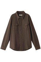 【アウターノウン/OUTERKNOWN / MEN】の【MEN】CHROMA BLANKET SHIRT コットンツイル シャツ ダークブラウン|ID: prp329100004152985 ipo3291000000035488526