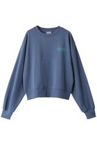 【パロットキャンバス/PARROTT CANVAS】のPC Peace ロゴクルーネックスウェット 人気、トレンドファッション・服の通販 founy(ファニー) ファッション Fashion レディースファッション WOMEN トップス・カットソー Tops/Tshirt シャツ/ブラウス Shirts/Blouses パーカ Sweats ロング / Tシャツ T-Shirts スウェット Sweat カットソー Cut and Sewn トレンド Trend NEW・新作・新着・新入荷 New Arrivals thumbnail ブルー|ID: prp329100004152986 ipo3291000000028593350