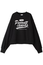 【パロットキャンバス/PARROTT CANVAS】のPC アスレチックロゴクルースウェットネック 人気、トレンドファッション・服の通販 founy(ファニー) ファッション Fashion レディースファッション WOMEN トップス・カットソー Tops/Tshirt シャツ/ブラウス Shirts/Blouses パーカ Sweats ロング / Tシャツ T-Shirts スウェット Sweat カットソー Cut and Sewn おすすめ Recommend ショート Short スキニーデニム Skinny Denim スリーブ Sleeve バランス Balance フロント Front ワイド Wide NEW・新作・新着・新入荷 New Arrivals thumbnail ブラック|ID: prp329100004152987 ipo3291000000028593352