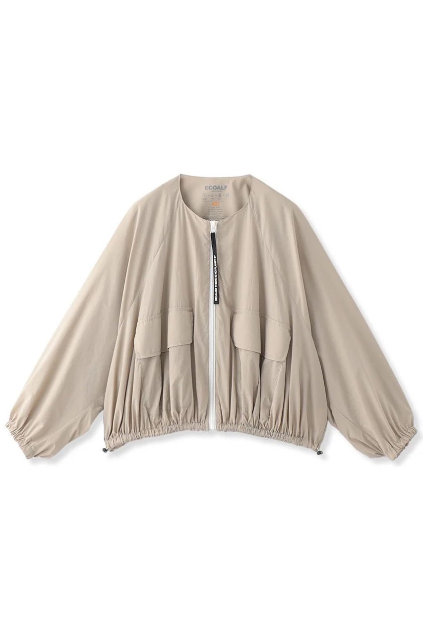 【エコアルフ/ECOALF】のACT LReナイロン ショートブルゾン 【日本限定】 人気、トレンドファッション・服の通販 founy(ファニー) 　ファッション　Fashion　レディースファッション　Fashion for Women　アウター　Coat / Outerwear Collection　レディースジャケット・軽アウター　Jackets　ブルゾンジャケット・スポーティアウター　Blouson Jackets　おすすめ　Recommended / Our Picks　インナー　Innerwear　ギャザー　Gathered, Ruffled　コレクション　Collection, Seasonal Line　ショート　Short, Short Length　ジャケット　Jacket, Outerwear　スタイリッシュ　Stylish, Fashionable　スピンドル　Spindle, Drawcord　スポーツ　Sports, Activewear　セットアップ　Set-Up, Coordinated Outfit　トレンド　Trend, Trending Now　ブルゾン　Blouson, Bomber Jacket　ボトム　Bottoms, Lower Wear　モダン　Modern, Contemporary　リラックス　Relax, Relaxed Fit　ワッシャー　Washer, Crinkled Finish　軽量　Lightweight, Ultra Light　other-3|ID: prp329100004153063 ipo3291000000032949543