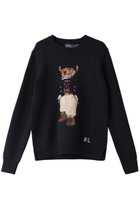 【ラルフローレン/RALPH LAUREN】の【POLO RALPH LAUREN】POLO ベア コットン クルーネック セーター ネイビー|ID: prp329100004153067 ipo3291000000028593641