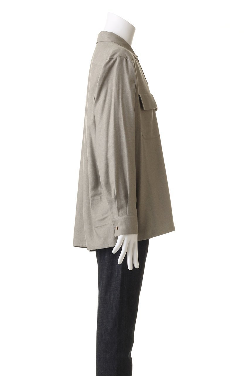 【セブン バイ セブン/SEVEN BY SEVEN / MEN】の【MEN】フラットカラーシャツ‐Unstained organic cotton‐ 人気、トレンドファッション・服の通販 founy(ファニー) 　ファッション　Fashion　メンズファッション　Fashion for Men　スリーブ　Sleeve, Long Sleeve / Short Sleeve　ボトム　Bottoms, Lower Wear　ポケット　Pocket, Pocket Detail　ロング　Long, Long-Length　other-3|ID: prp329100004153069 ipo3291000000035719829