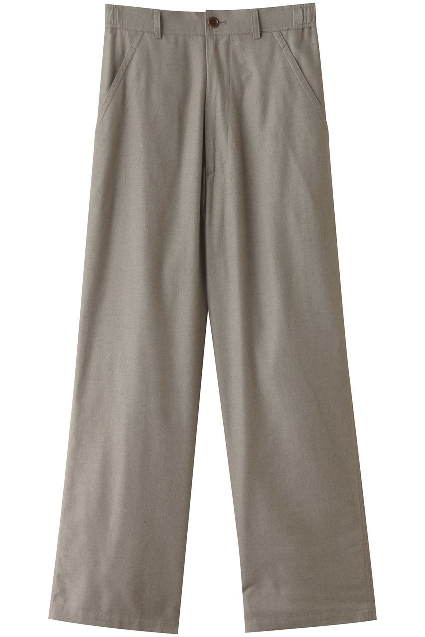 【セブン バイ セブン/SEVEN BY SEVEN / MEN】の【MEN】イージートラウザーズ‐Unstained organic cotton‐ インテリア・キッズ・メンズ・レディースファッション・服の通販 founy(ファニー) 　ファッション　Fashion　メンズファッション　Fashion for Men　ボトムス　Bottoms　ワイド　Wide, Wide Fit　グレー|ID: prp329100004153070 ipo3291000000036225306