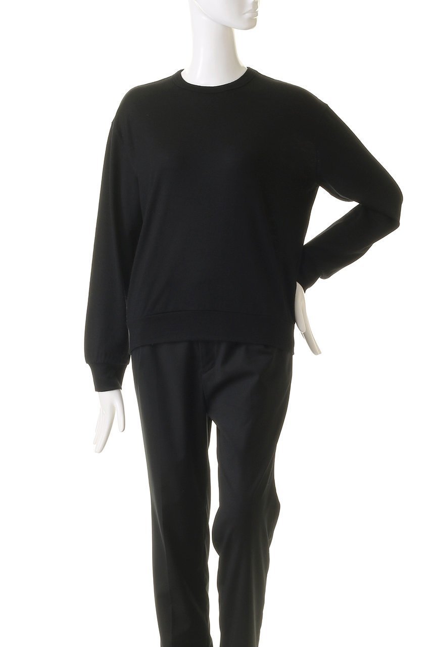 【スローン/SLOANE】の【UNISEX】ウール天竺 長袖ニットTシャツ 人気、トレンドファッション・服の通販 founy(ファニー) 　ファッション　Fashion　レディースファッション　Fashion for Women　トップス・カットソー　Cut & Sew Tops　ニット　Knit Tops & Sweaters　シャツ・ブラウス・オフィスカジュアル　Elegant Blouses & Button-Ups　ロングTシャツ・Tシャツ　Longline T-Shirts & Tees　カットソー・ベーシックTシャツ　Cut-and-Sewn Tops / Stretch Tees & Basics　ユニセックス　Unisex, Genderless　スリーブ　Sleeve, Long Sleeve / Short Sleeve　バランス　Balance, Style Balance　ボトム　Bottoms, Lower Wear　リラックス　Relax, Relaxed Fit　ロング　Long, Long-Length　長袖　Long Sleeve, Full Sleeve　other-2|ID: prp329100004153075 ipo3291000000032897752