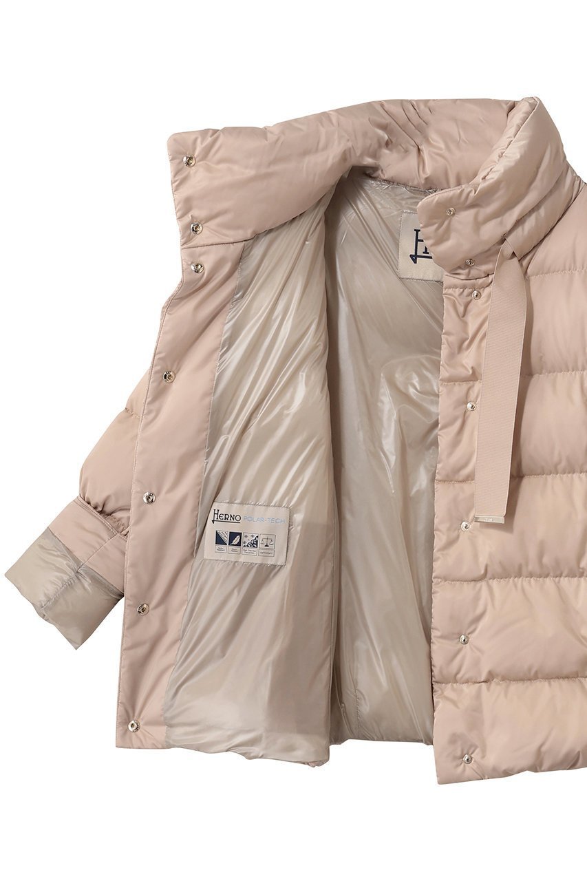 【ヘルノ/HERNO】のポリエステルダウンブルゾン 人気、トレンドファッション・服の通販 founy(ファニー) 　ファッション　Fashion　レディースファッション　Fashion for Women　アウター　Coat / Outerwear Collection　レディースジャケット・軽アウター　Jackets　ブルゾンジャケット・スポーティアウター　Blouson Jackets　シンプル　Simple, Minimal　ジャケット　Jacket, Outerwear　ダウン　Down, Puffer　ブルゾン　Blouson, Bomber Jacket　リラックス　Relax, Relaxed Fit　エレガント 上品　Elegant　新作・新入荷　New Arrivals / New In　軽量　Lightweight, Ultra Light　防寒　Cold Protection, Winter-Ready　other-6|ID: prp329100004153092 ipo3291000000034525113