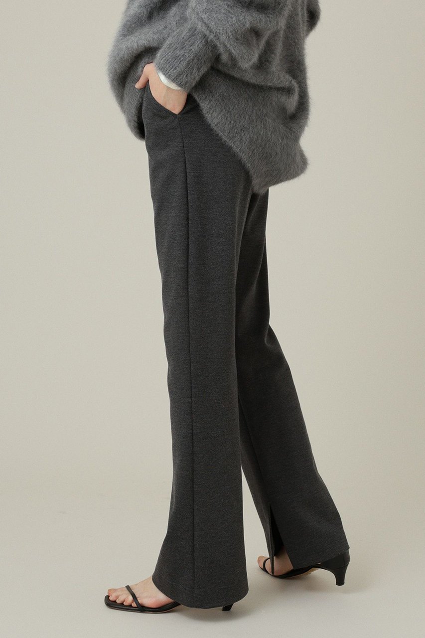 【カレンソロジー/Curensology】のストレッチポンチフレアパンツ 人気、トレンドファッション・服の通販 founy(ファニー) 　ファッション　Fashion　レディースファッション　Fashion for Women　パンツ　Pants & Trousers　スリット　Slit, Slit Detail　バランス　Balance, Style Balance　A/W・秋冬　Autumn/Winter　other-2|ID: prp329100004154032 ipo3291000000032927789