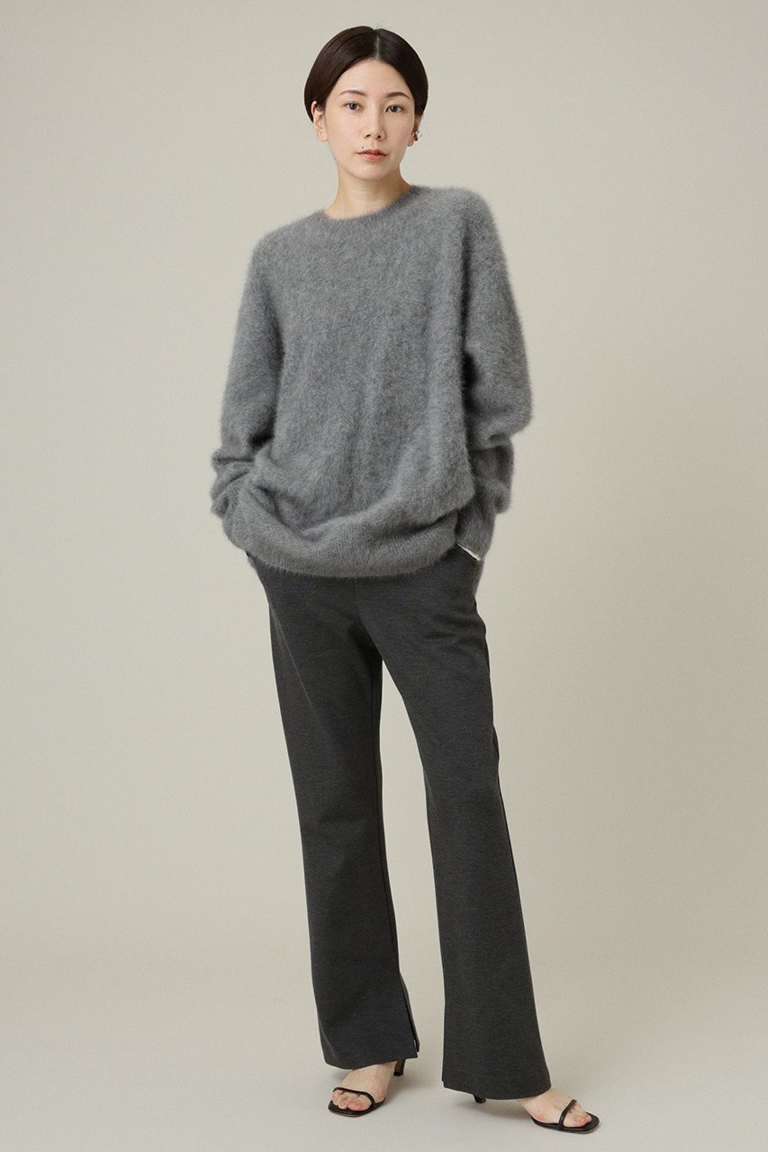 【カレンソロジー/Curensology】のストレッチポンチフレアパンツ 人気、トレンドファッション・服の通販 founy(ファニー) 　ファッション　Fashion　レディースファッション　Fashion for Women　パンツ　Pants & Trousers　スリット　Slit, Slit Detail　バランス　Balance, Style Balance　A/W・秋冬　Autumn/Winter　other-4|ID: prp329100004154032 ipo3291000000032927805