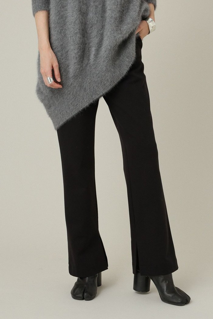 【カレンソロジー/Curensology】のストレッチポンチフレアパンツ インテリア・キッズ・メンズ・レディースファッション・服の通販 founy(ファニー) https://founy.com/ ファッション Fashion レディースファッション Fashion for Women パンツ Pants & Trousers スリット Slit, Slit Detail バランス Balance, Style Balance A/W・秋冬 Autumn/Winter |ID: prp329100004154032 ipo3291000000035498595