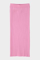 【ル フィル/LE PHIL】のワイドリブニットスカート ピンク|ID: prp329100004154059 ipo3291000000035381240