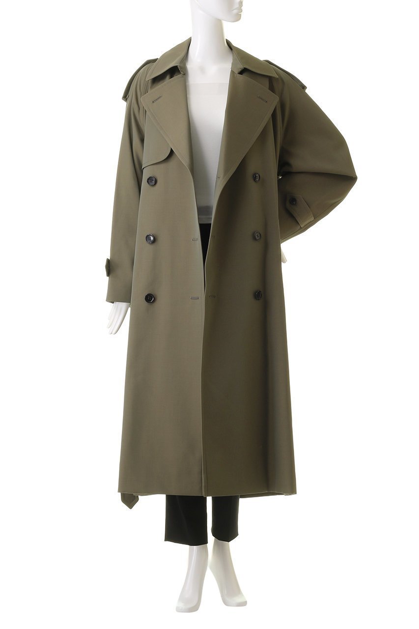 【バウト/BOWTE】のCHAMBRAY トレンチコート 2ND ニューモデル ロングコート 人気、トレンドファッション・服の通販 founy(ファニー) 　ファッション　Fashion　レディースファッション　Fashion for Women　アウター　Coat / Outerwear Collection　コート・ロングコート・ピーコート　Long Coats, Peacoats & More　トレンチコート / 春秋の定番アウター　Trench Coats　シンプル　Simple, Minimal　トレンド　Trend, Trending Now　ロング　Long, Long-Length　定番　Standard, Basic Item　other-8|ID: prp329100004154070 ipo3291000000036796373