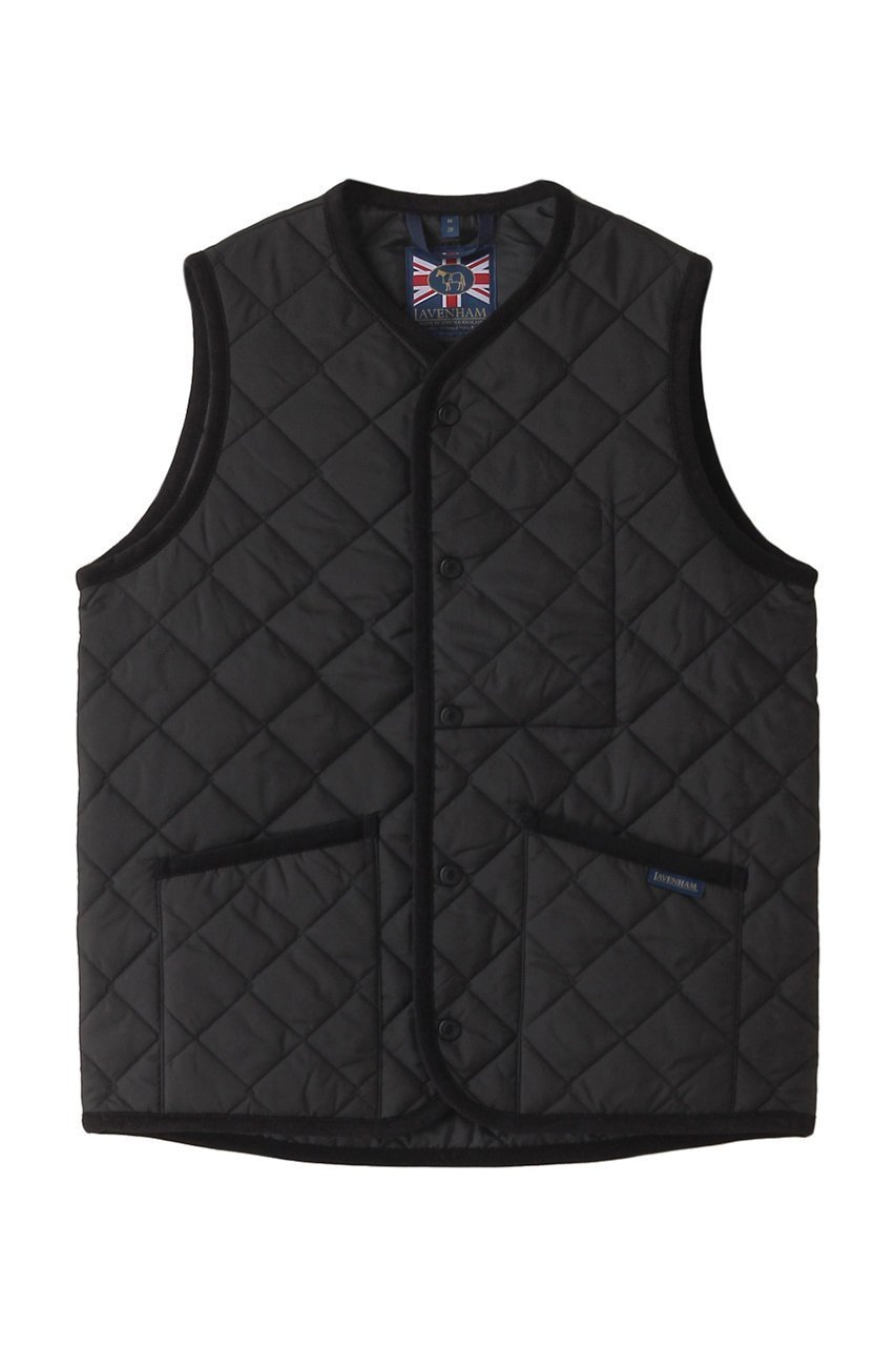 【ラベンハム/lavenham / MEN】の【MEN】THORNHAM ベスト インテリア・キッズ・メンズ・レディースファッション・服の通販 founy(ファニー) 　ファッション　Fashion　メンズファッション　Fashion for Men　キルト　Quilt, Quilted Fabric　ジャケット　Jacket, Outerwear　ベスト　Vest, Waistcoat　再入荷　Restock / Back in Stock　定番　Standard, Basic Item　セーブルブラック|ID: prp329100004154084 ipo3291000000034058057