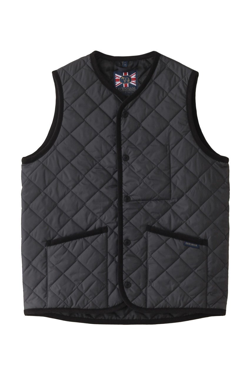 【ラベンハム/lavenham / MEN】の【MEN】THORNHAM ベスト インテリア・キッズ・メンズ・レディースファッション・服の通販 founy(ファニー) 　ファッション　Fashion　メンズファッション　Fashion for Men　キルト　Quilt, Quilted Fabric　ジャケット　Jacket, Outerwear　ベスト　Vest, Waistcoat　再入荷　Restock / Back in Stock　定番　Standard, Basic Item　ブラック|ID: prp329100004154084 ipo3291000000034058058