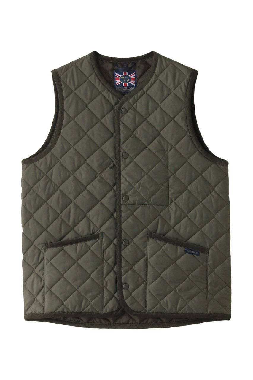 【ラベンハム/lavenham / MEN】の【MEN】THORNHAM ベスト インテリア・キッズ・メンズ・レディースファッション・服の通販 founy(ファニー) 　ファッション　Fashion　メンズファッション　Fashion for Men　キルト　Quilt, Quilted Fabric　ジャケット　Jacket, Outerwear　ベスト　Vest, Waistcoat　再入荷　Restock / Back in Stock　定番　Standard, Basic Item　オリーブグリーン|ID: prp329100004154084 ipo3291000000034058059
