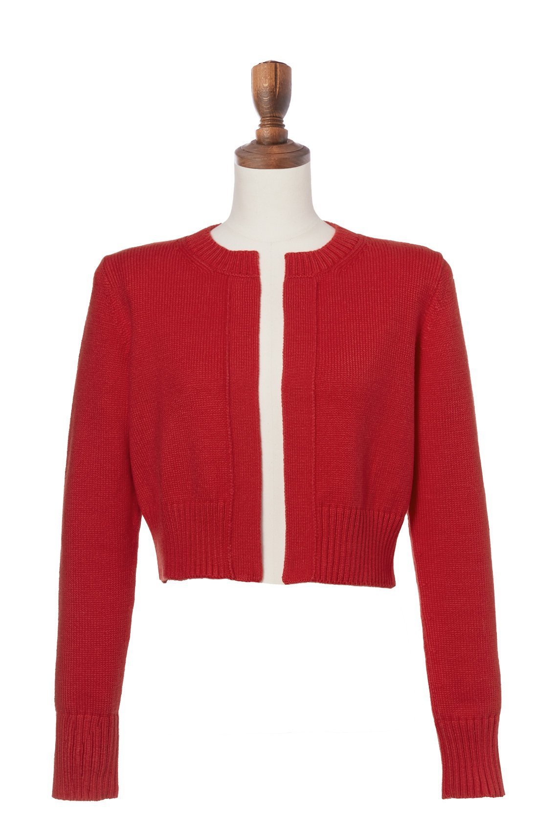 【デイジーリン/DAISY LIN】のPower Cardigan インテリア・キッズ・メンズ・レディースファッション・服の通販 founy(ファニー) 　ファッション　Fashion　レディースファッション　Fashion for Women　トップス・カットソー　Cut & Sew Tops　ニット　Knit Tops & Sweaters　カーディガン・羽織り　Layered Style Cardigans　カーディガン　Cardigan, Knitwear　ショート　Short, Short Length　スーツ　Suit, Formalwear　バランス　Balance, Style Balance　人気　Popular, Best Seller　洗える　Machine Washable　A/W・秋冬　Autumn/Winter　レッド|ID: prp329100004154093 ipo3291000000035656058