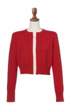 【デイジーリン/DAISY LIN】のPower Cardigan レッド|ID: prp329100004154093 ipo3291000000036531102