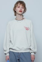 【ローズバッド/ROSE BUD】のヴィンテージライクロゴスウェット 人気、トレンドファッション・服の通販 founy(ファニー) ファッション Fashion レディースファッション WOMEN トップス・カットソー Tops/Tshirt シャツ/ブラウス Shirts/Blouses パーカ Sweats ロング / Tシャツ T-Shirts スウェット Sweat カットソー Cut and Sewn スウェット Sweat レギュラー Regular ヴィンテージ Vintage NEW・新作・新着・新入荷 New Arrivals thumbnail ベージュ|ID: prp329100004154115 ipo3291000000028613662