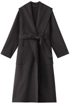 【アルアバイル/allureville】のカシミヤ混リバービックショールコート チャコールグレー|ID: prp329100004155772 ipo3291000000032939770