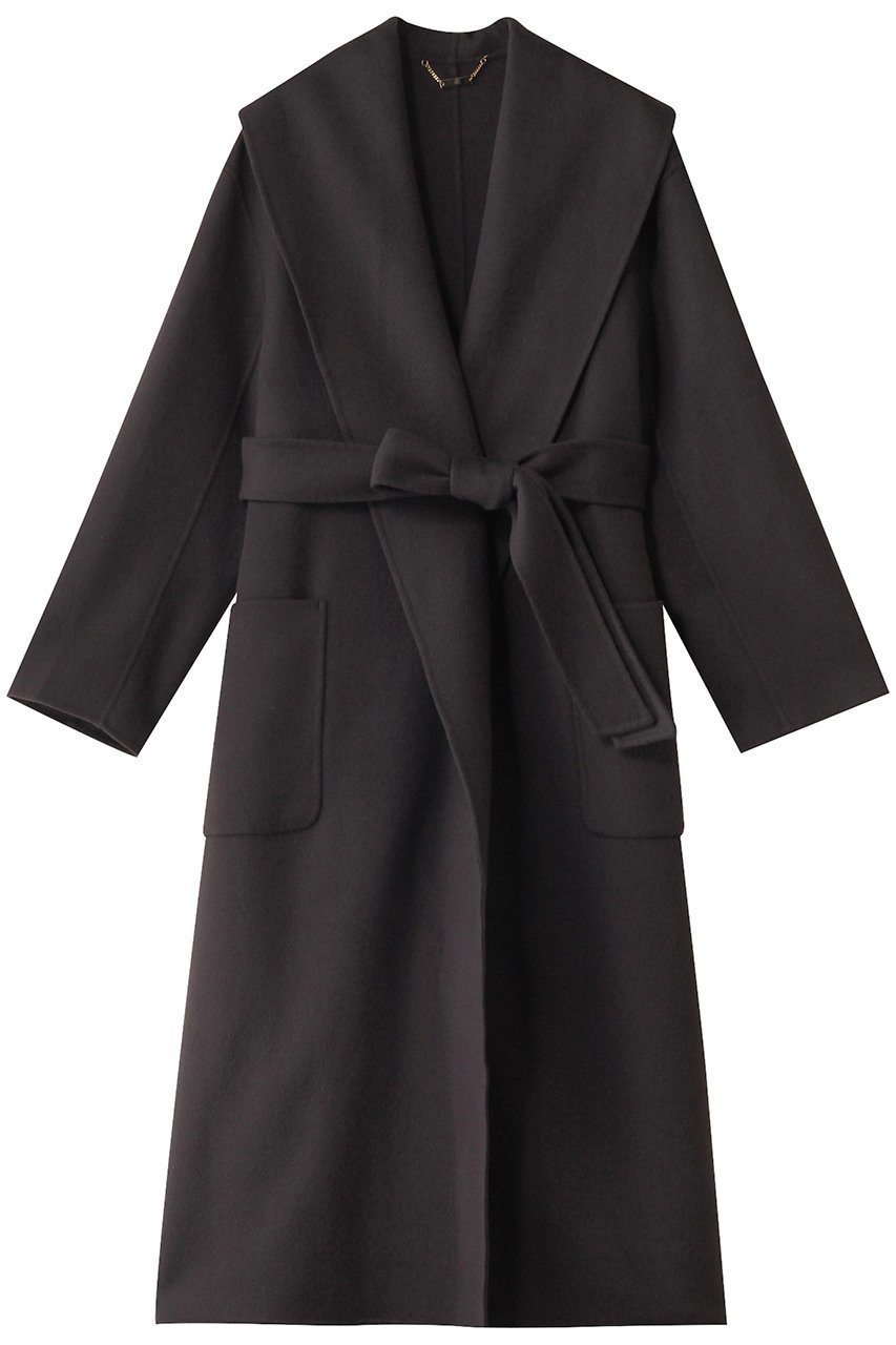【アルアバイル/allureville】のカシミヤ混リバービックショールコート インテリア・キッズ・メンズ・レディースファッション・服の通販 founy(ファニー) 　ファッション　Fashion　レディースファッション　Fashion for Women　アウター　Coat / Outerwear Collection　コート・ロングコート・ピーコート　Long Coats, Peacoats & More　ショール　Shawl, Wrap　ビッグ　Big, Oversized　リュクス　Luxury, Elegant, High-End, Chic　ロング　Long, Long-Length　人気　Popular, Best Seller　今季　This Season, Current Season　チャコールグレー|ID: prp329100004155772 ipo3291000000032939770
