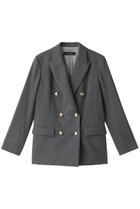 【アルアバイル/allureville】のリオペルダブルブレストジャケット 人気、トレンドファッション・服の通販 founy(ファニー) ファッション Fashion レディースファッション Fashion for Women アウター Coat / Outerwear Collection レディースジャケット・軽アウター Jackets ジャケット Jacket, Outerwear スリーブ Sleeve, Long Sleeve / Short Sleeve ロング Long, Long-Length thumbnail グレー|ID: prp329100004155781 ipo3291000000032949971